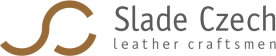 Staffie ZED leather wallet, hand-stitched | Slade Czech