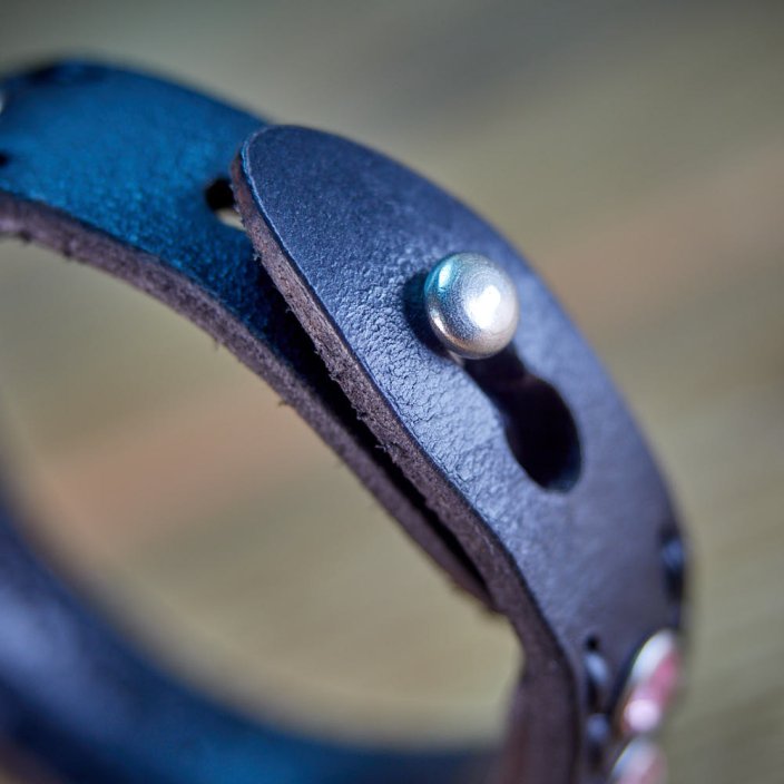 Crystal Rivets Bracelet