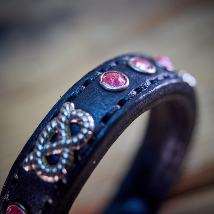 Crystal Rivets Bracelet