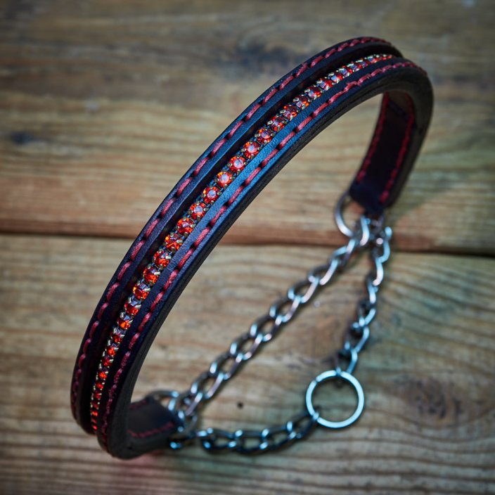 Swarovski Half Check Collar