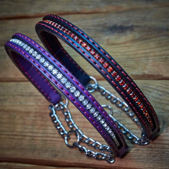 Swarovski Half Check Collar