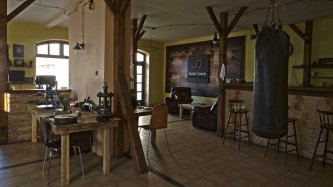 From a darkened "Hole" to a new workshop