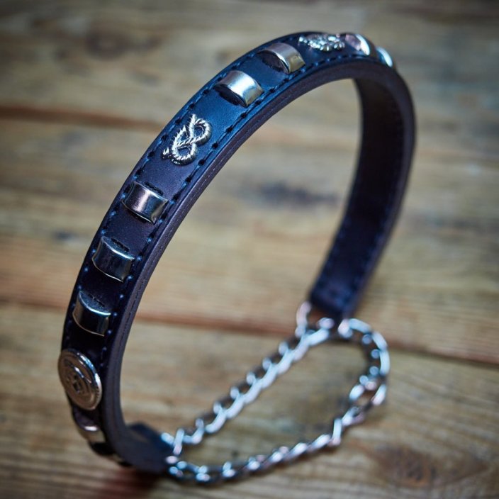 Chained Hot Shot Half Check Collar Chained Hot Shot Half Check Collar