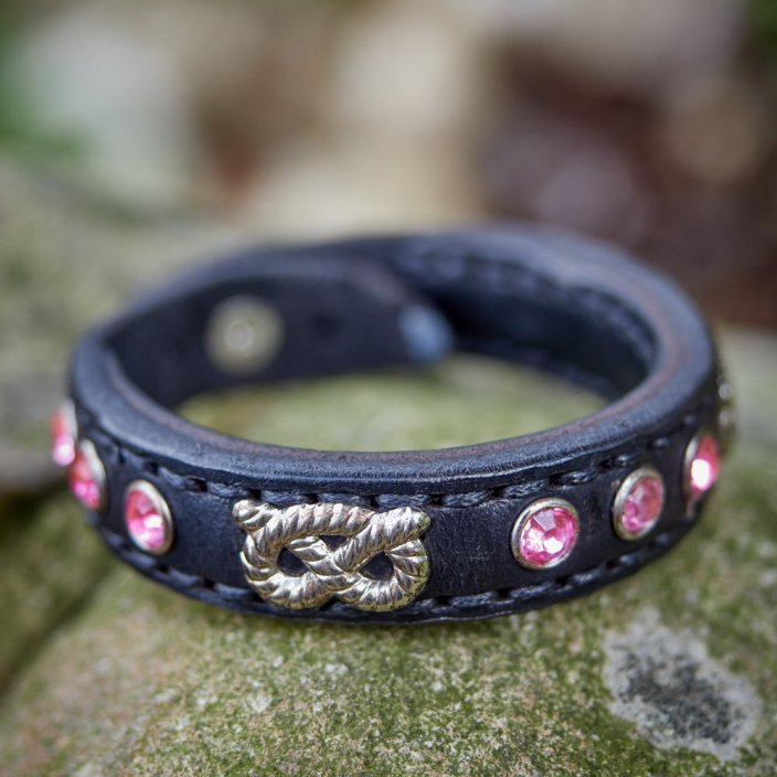 Crystal Rivets Bracelet