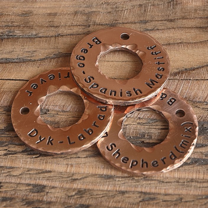 Circle Dog Tag Circle Dog Tag
