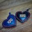 Staffie Heart Keyring Slade Czech Staffie Heart Keyring Slade Czech