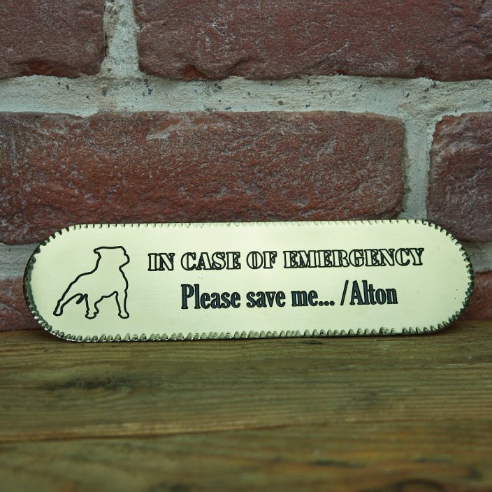 Custom Dog Warning Sign Custom Dog Warning Sign