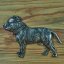 Staffordshire Bull Terrier Silhouette Staffordshire Bull Terrier Silhouette