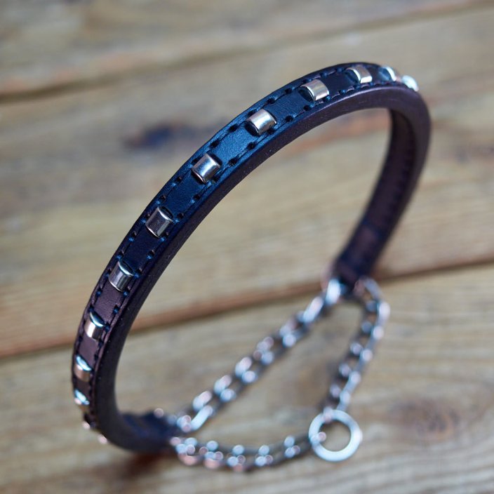Dapper Half Check Collar
