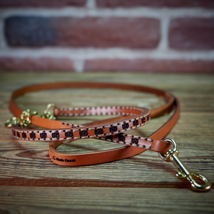 Ensemble collier et laisse chiot Slim Tendon Ensemble collier et laisse chiot Slim Tendon
