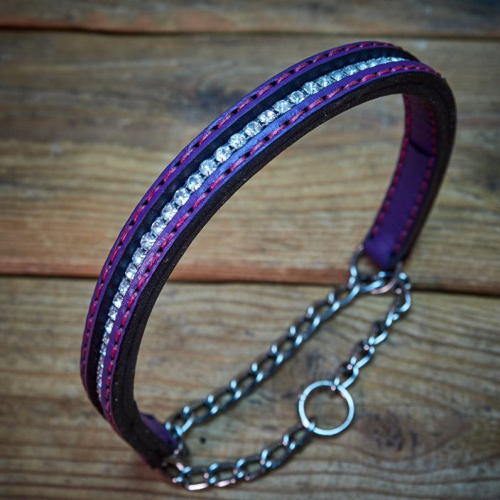 Swarovski Half Check Collar