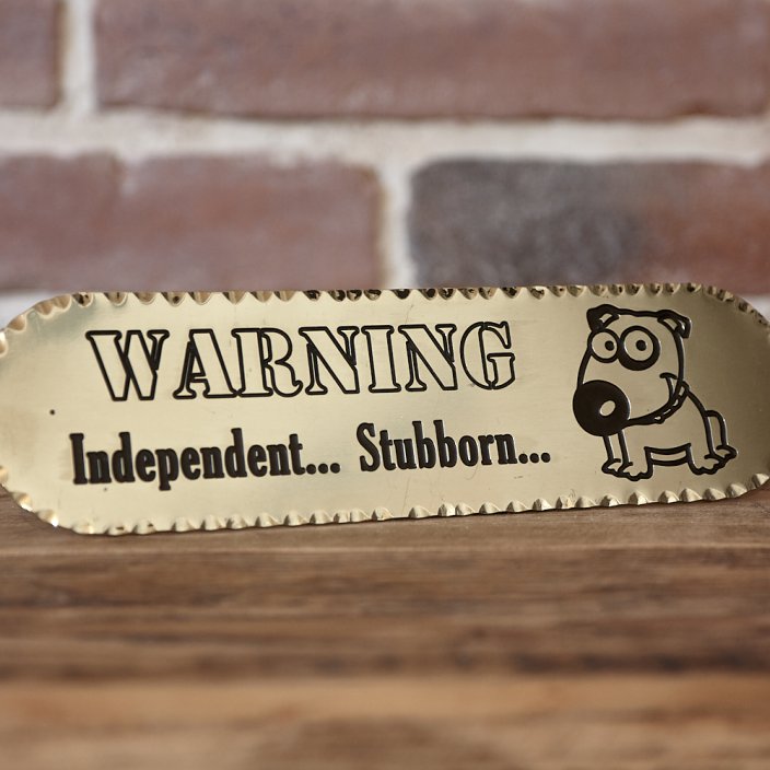 Custom Dog Warning Sign Custom Dog Warning Sign
