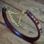 Crystal Glam Half Check Collar Crystal Glam Half Check Collar