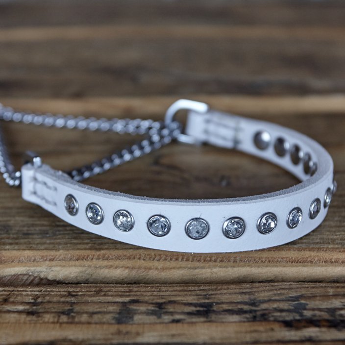 Swarovski Puppy Collar and Lead Set Slade Czech Swarovski Puppy Collar and Lead Set Slade Czech