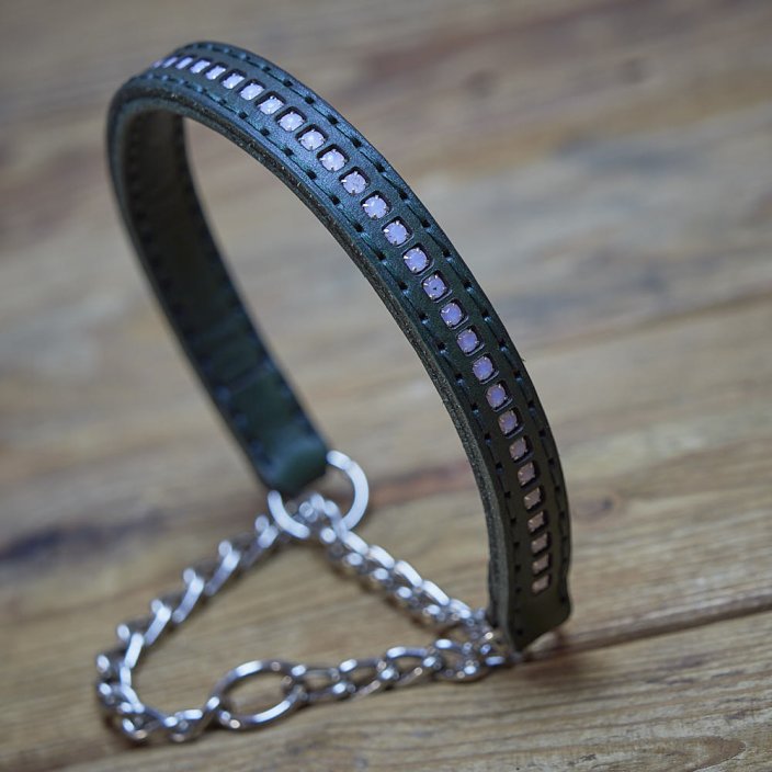 Swarovski Half Check Collar