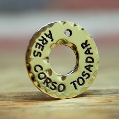 Circle Dog Tag Circle Dog Tag