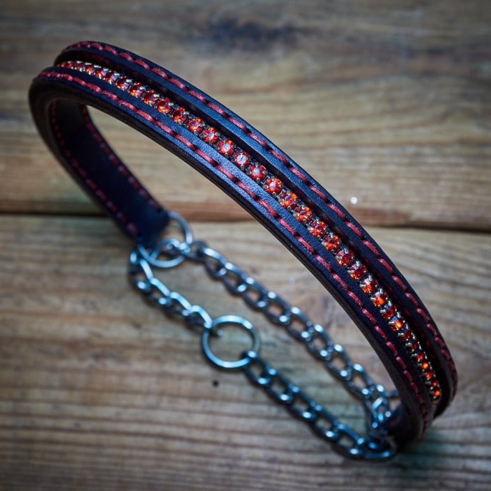 Swarovski Half Check Collar