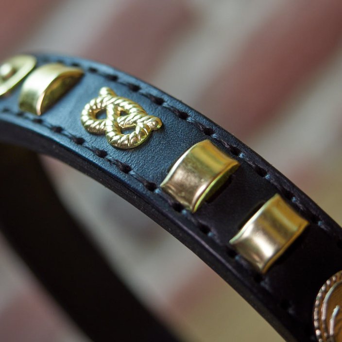 Chained Hot Shot Half Check Collar Chained Hot Shot Half Check Collar