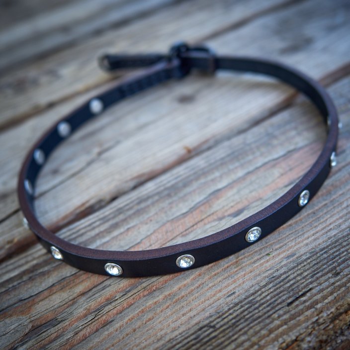 Collar and leash set Glitter Strap Collar and leash set Glitter Strap