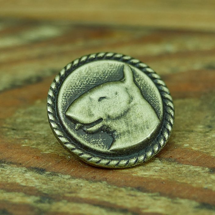 English Bull Terrier Badge