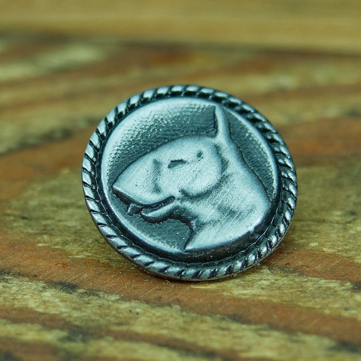 English Bull Terrier Badge