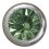 Green, chrome setting