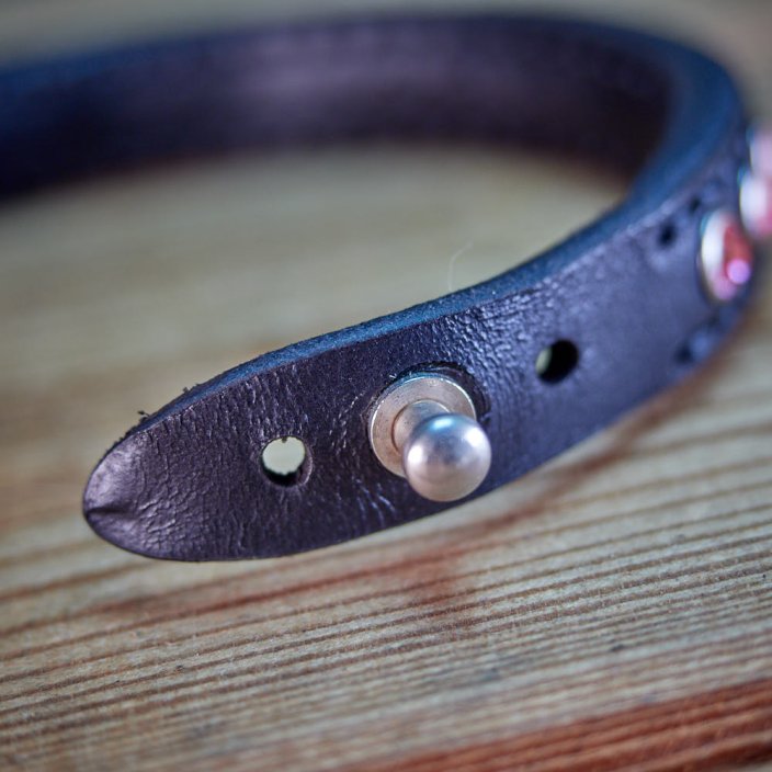 Crystal Rivets Bracelet