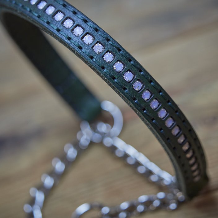 Swarovski Half Check Collar