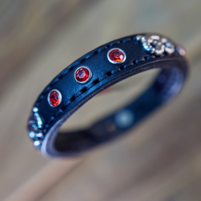 Crystal Rivets Bracelet