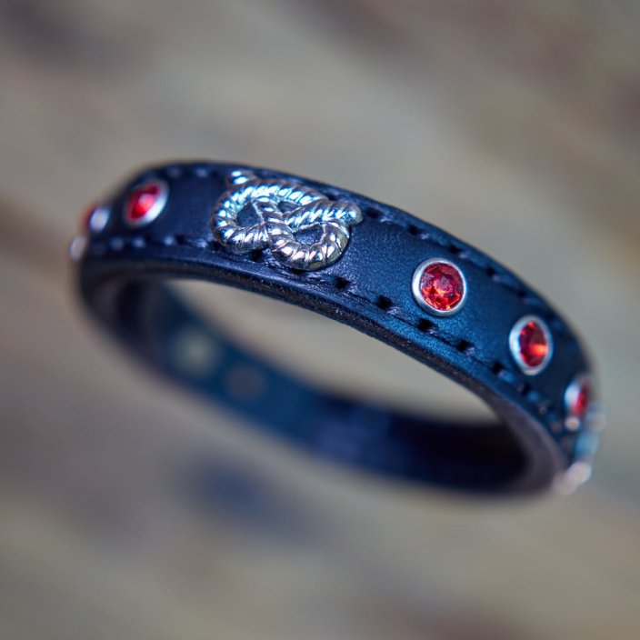Crystal Rivets Bracelet