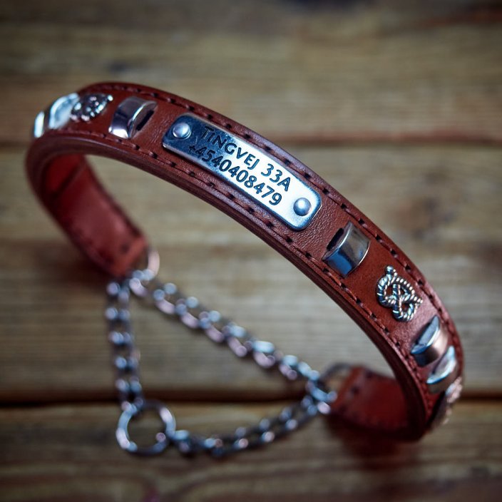 Chained Hot Shot Half Check Collar Chained Hot Shot Half Check Collar