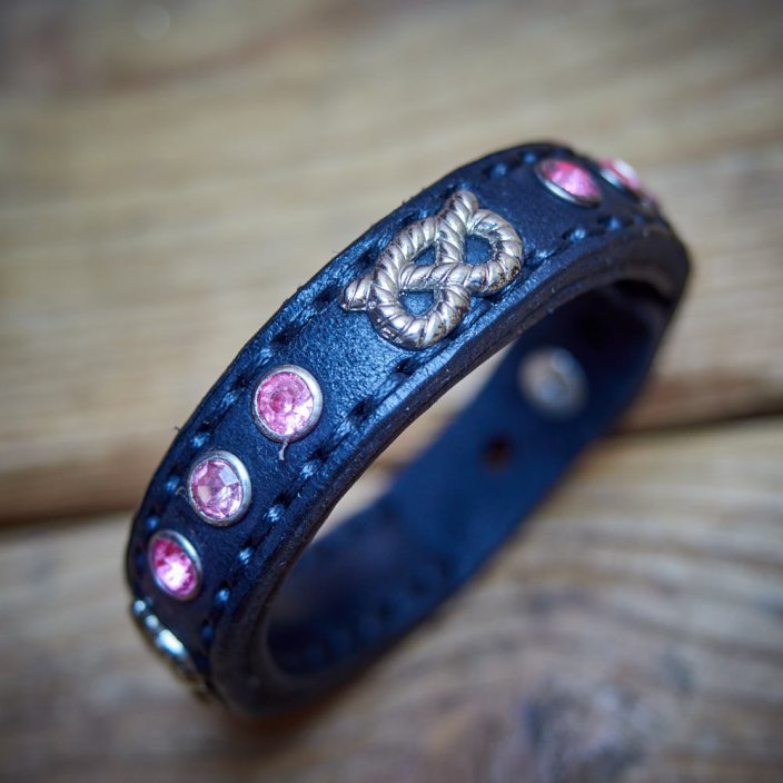 Crystal Rivets Bracelet