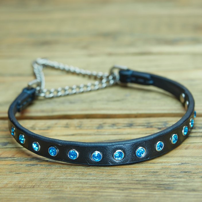 Swarovski Puppy Collar and Lead Set Slade Czech Swarovski Puppy Collar and Lead Set Slade Czech