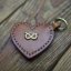 Staffie Heart Keyring Slade Czech Staffie Heart Keyring Slade Czech
