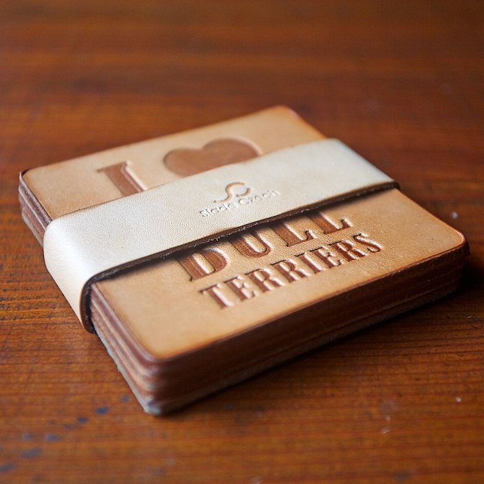 Leather Coasters Leather Coasters
